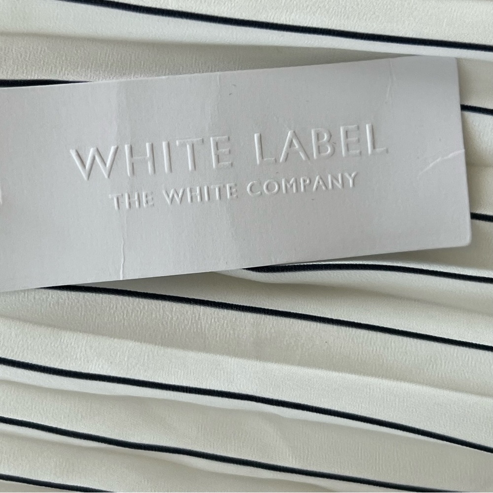 NWT The White Company Pleated white skirt - Picture 8 of 10